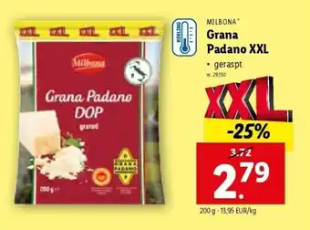 Lidl Grana padano xxl aanbieding