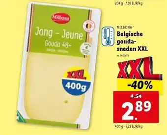 Lidl Belgische goudasneden xxl aanbieding