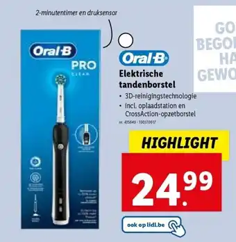 Lidl Elektrische tandenborstel aanbieding