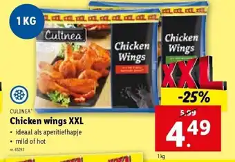 Lidl Chicken wings xxl aanbieding
