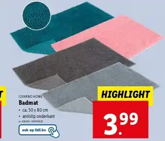 Lidl Badmat aanbieding