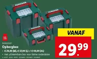 Lidl Opbergbox aanbieding