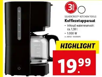 Lidl Koffiezetapparaat aanbieding