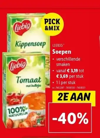 Lidl Soepen aanbieding