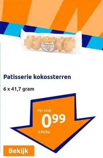 Action Patisserie kokossterren aanbieding