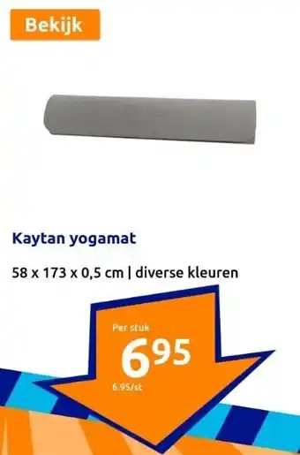 Action Kaytan yogamat aanbieding