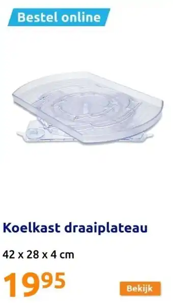 Action Koelkast draaiplateau aanbieding
