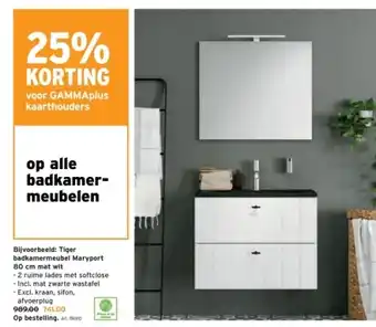 GAMMA Badkamermeubel aanbieding