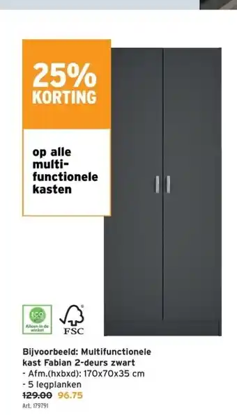 Multi functionele kasten