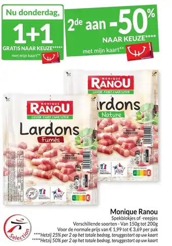 Intermarché Monique Ranou aanbieding
