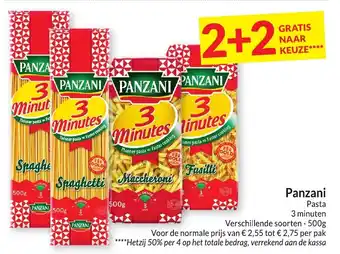 Intermarché Panzani Pasta aanbieding