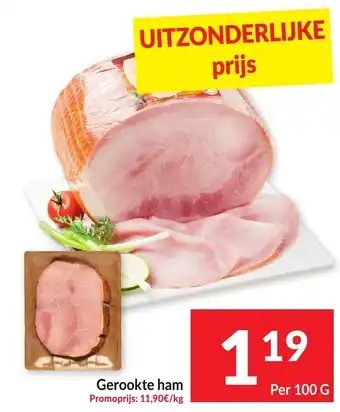 Intermarché Gerookte ham aanbieding