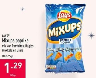 ALDI Mixups paprika aanbieding