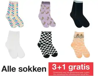 Zeeman Alle sokken aanbieding