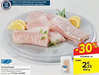 Carrefour Schelvishaasje aanbieding