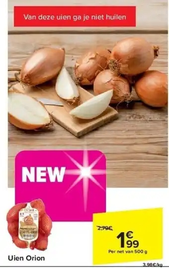 Carrefour Uien orion aanbieding