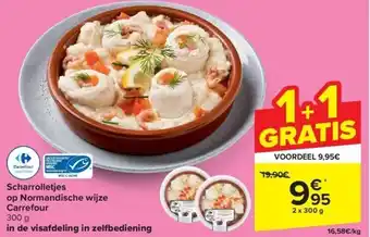 Carrefour Scharrolletjes op normandische wijze carrefour aanbieding