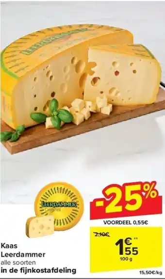 Carrefour Kaas leerdammer aanbieding