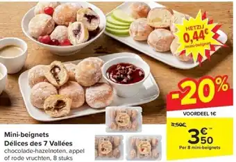 Carrefour Mini-beignets délices des 7 vallées aanbieding