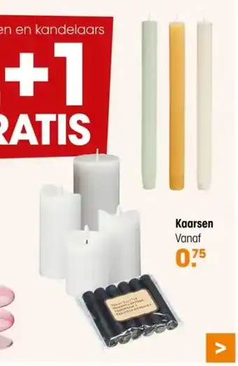 Kwantum Kaarsen aanbieding
