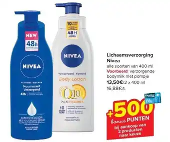 Carrefour Lichaamsverzorging nivea aanbieding