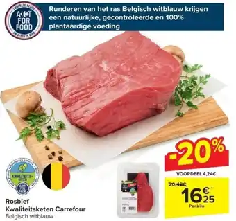 Carrefour Rosbief kwaliteitsketen carrefour aanbieding