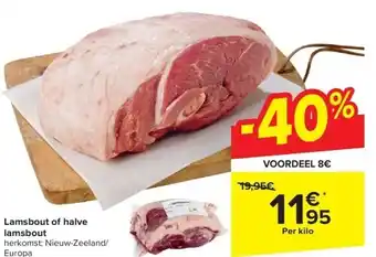 Carrefour Lamsbout of halve lamsbout aanbieding