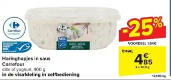 Carrefour Haringhapjes in saus carrefour aanbieding