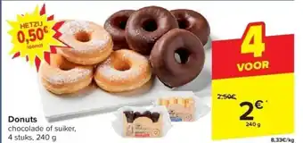 Carrefour Donuts aanbieding