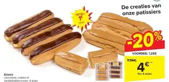 Carrefour Eclairs aanbieding