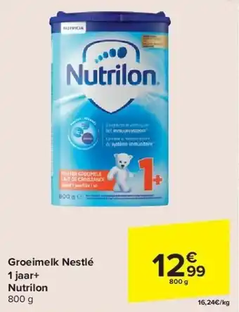 Carrefour Groeimelk nestlé 1 jaar+ nutrilon aanbieding
