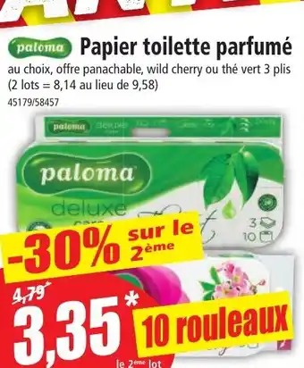 Papier toilette parfumé