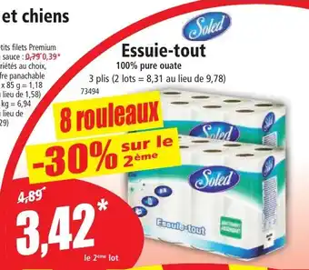 Norma Soled Essuie-tout aanbieding