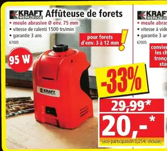 Affûteuse de forets