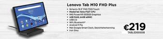 CompuDeals Lenovo Tab M10 Fhd Plus aanbieding