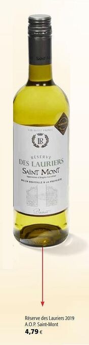 Colruyt Réserve des lauriers 2019 a.o.p. saint-mont aanbieding