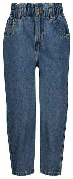 HEMA HEMA Kinderjeans Paperbag Denim (denim) aanbieding