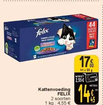 Cora Kattenvoeding felix aanbieding