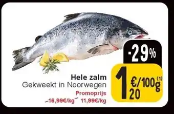 Cora Hele zalm aanbieding