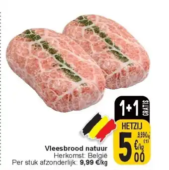 Cora Vleesbrood natuur aanbieding