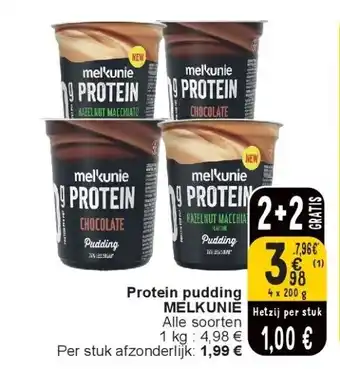 Protein pudding melkunie