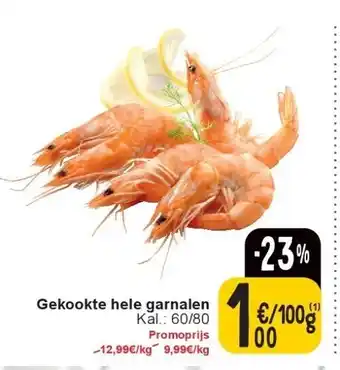 Cora Gekookte hele garnalen aanbieding