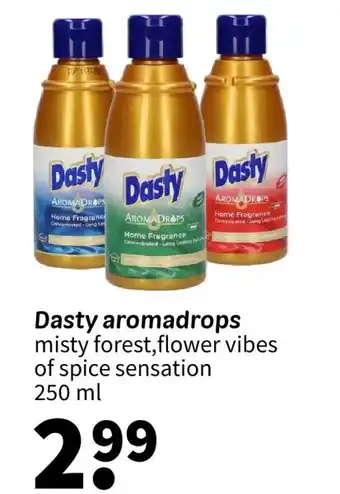 Wibra Dasty aromadrops aanbieding
