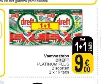 Cora Vaatwastabs dreft aanbieding