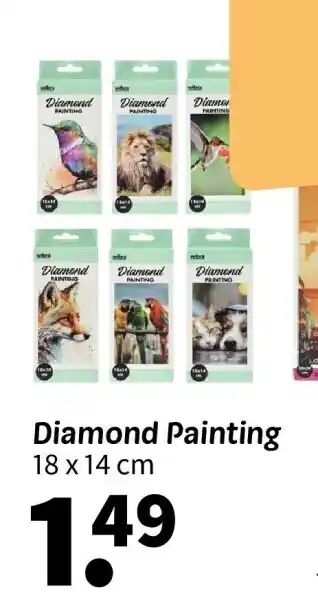 Wibra Diamond painting aanbieding