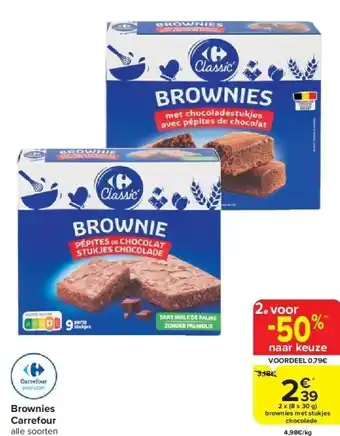 Brownies carrefour