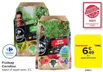 Carrefour Fruitsap carrefour aanbieding