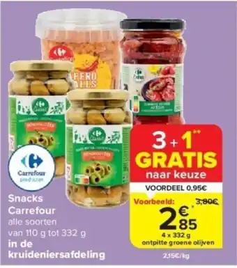 Carrefour Snacks Carrefour aanbieding