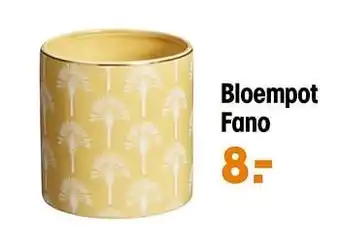 Kwantum Bloempot fano aanbieding