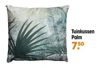 Kwantum Tuinkussen palm aanbieding